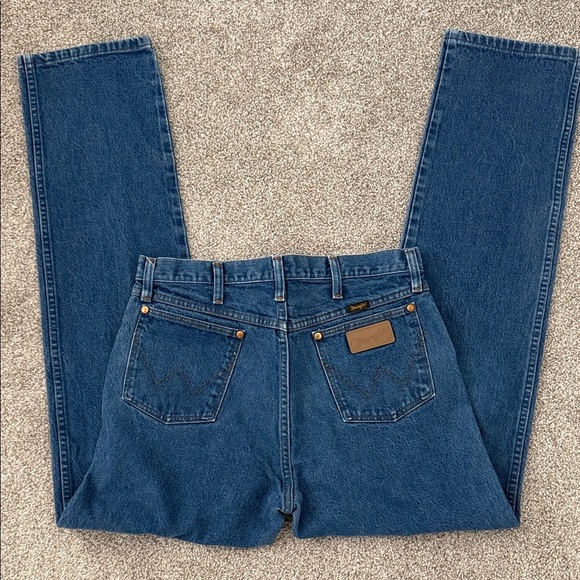 Wrangler Cowboy Cut straight leg original fit jeans 34 x 34 13mwz - Picture 3 of 8